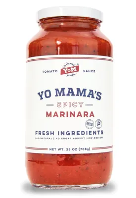 Yo Mama's Spicy Tomato Sauce (Marinara) 708g